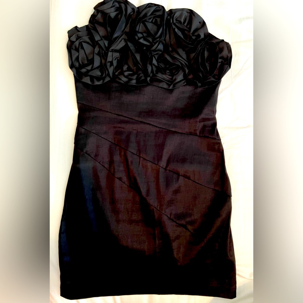 Strapless Black Dress